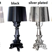 Современный дизайн S Размер dia24.5 мм* h512мм в стиле барокко акриловый абажур украшения Роскошные Настольные лампы настольные огни рядом с освещением