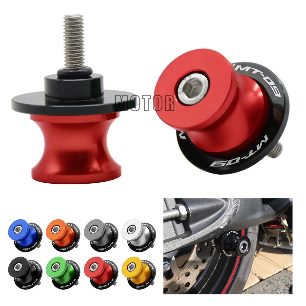 

For Yamaha MT09 MT 09 mt09 mt 09 2014 2015 CNC Aluminum Swingarm Spools Slider Motorcycle Rear Swingarm Cover Frame Protector