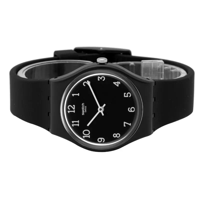 Swatch классический цвет пароль серии крутые черные кварцевые часы для мужчин и