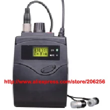 Поясной приемник для внутриканальный монитор системы, гид, DV DSLR камеры системы только приемник с наушниками