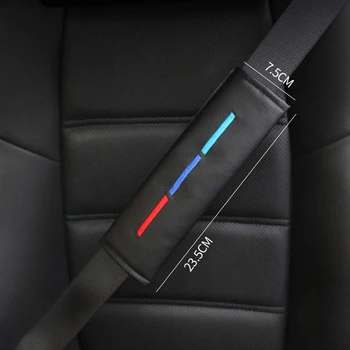 

Protection for BMW 23*7.5cm Safety Truck Car Embroidery Soft Shoulder Pads Durable Practical High Quality Comfort Sale
