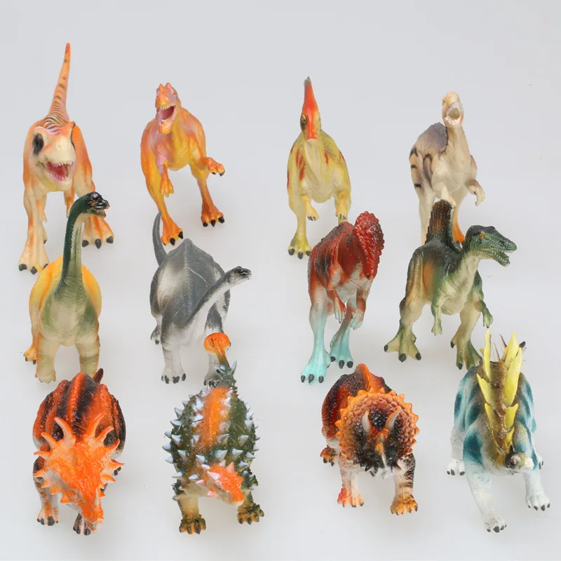 juguetes de un gran dinosaurio