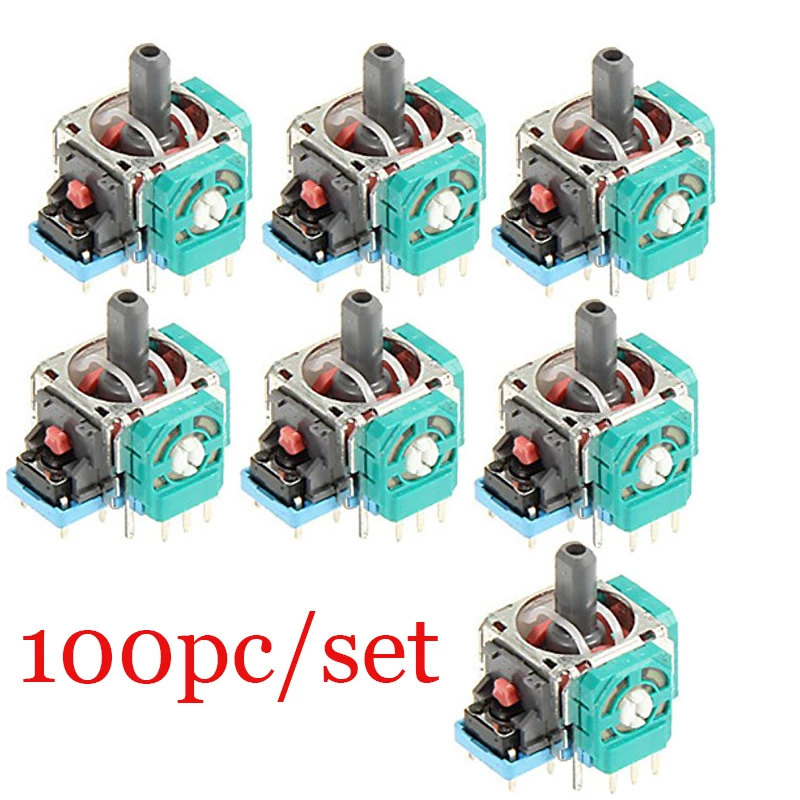 Original 3pin 3D Joystick Thumbstick Wireless Controller Rocker for