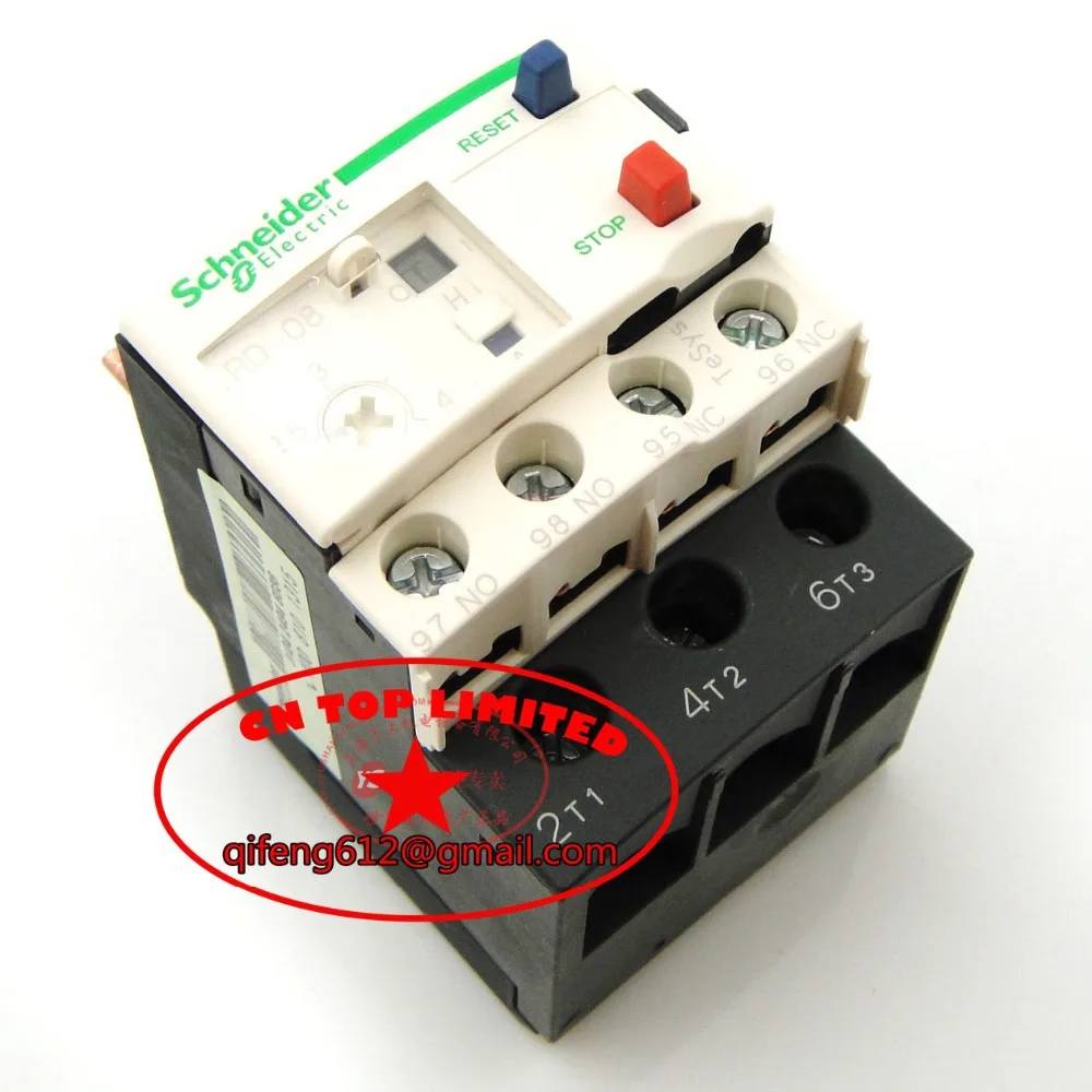 

LRD08C 2.5-4A  TeSys D series Thermal Overload Relays  New