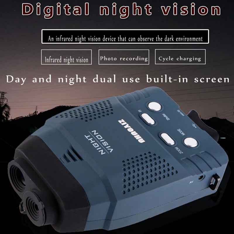 

Multifunctio 3X Hunting HD Digital Infrared Day Night Vision IR Telescope Night Vision Large View Scope Goggles For Video Camera