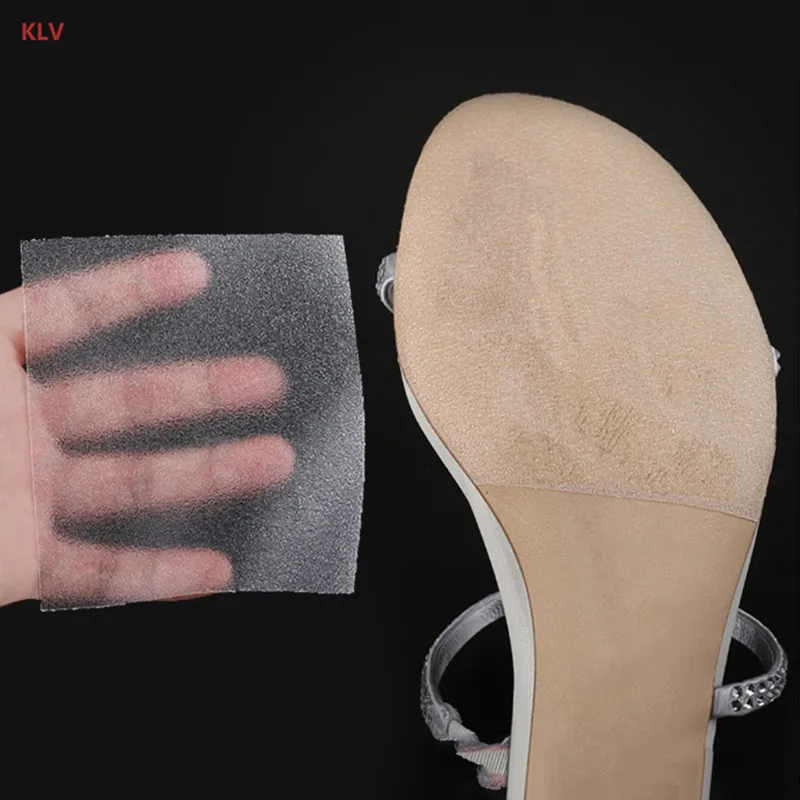 KLV подошва клейкая самоклеящаяся Нескользящая наклейка прозрачная обувь на высоком каблуке Защитная для женщин и мужчин