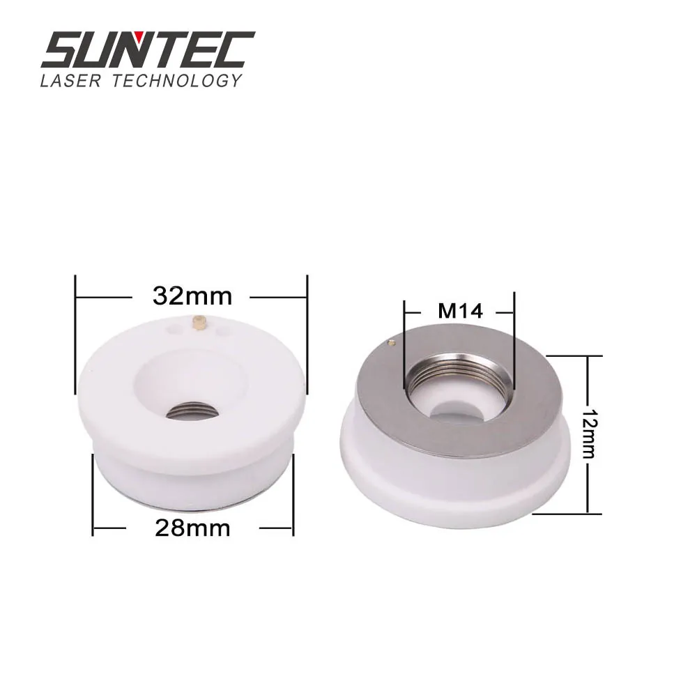 Suntec 32mm Raytools Laser Ceramic ring body Empower Fiber laser ceramic For Bodor/Han's Glorystar AK270 BT230 BT240