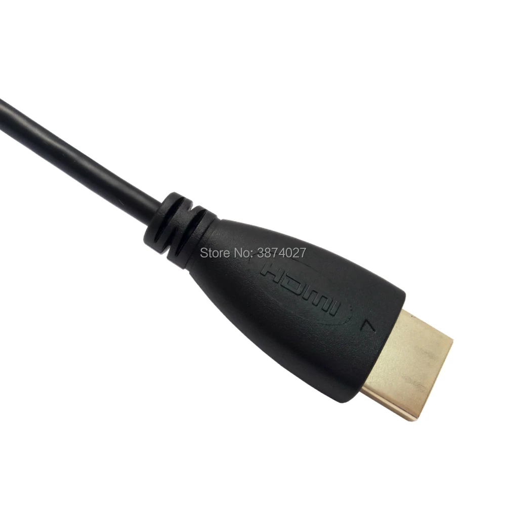 0 5 м 90 градусов угол мини HDMI к папа м/м кабель Разъем V1.4 для DSLR видеокамеры ЖК