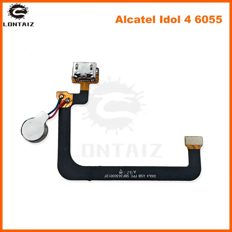 

High Quality USB Flex Cable For Alcatel One Touch Idol 4 Idol4 Dock Connector Charging Charger Port Flex With Microphone Flex