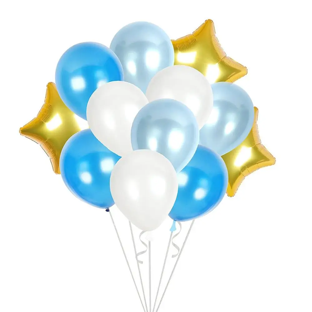 BTRUDI Лидер продаж для выведения токсинов, 40 шт 12/18 дюймов DIY клипсы для воздушных шаров, набор для счастливых, хороший подарок на день рождения Свадебная вечеринка Выпускной украшения свадебные принадлежности - Цвет: blue