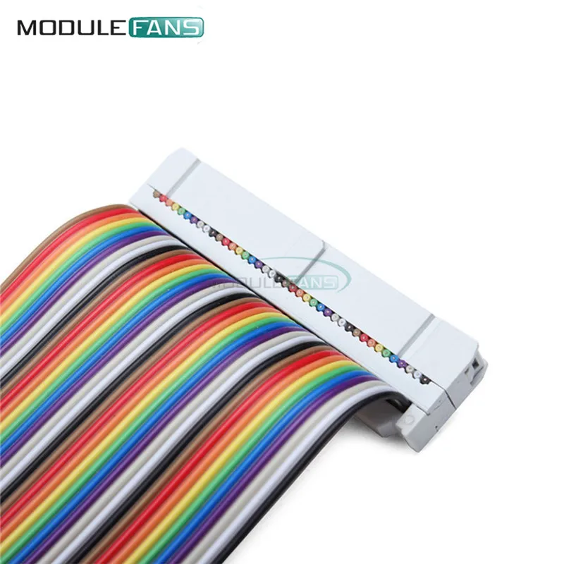 40PIN Way GPIO Rainbow Ribbon Cable for Raspberry Pi Model B 20cm UK Model B