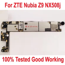 Оригинальная разблокировка используется тестовая Рабочая материнская плата для zte Nubia Z9 NX508j 3 ГБ 32 ГБ материнская плата шлейф FPC