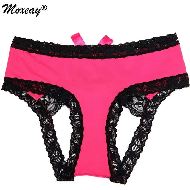Moxeay Sexy Underwear Women Ladies Sexy Open Back Panties Lingerie