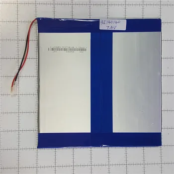 

lithium polymer battery 3.5x140x140mm 7.4v 8000mah tablet battery 2 wire