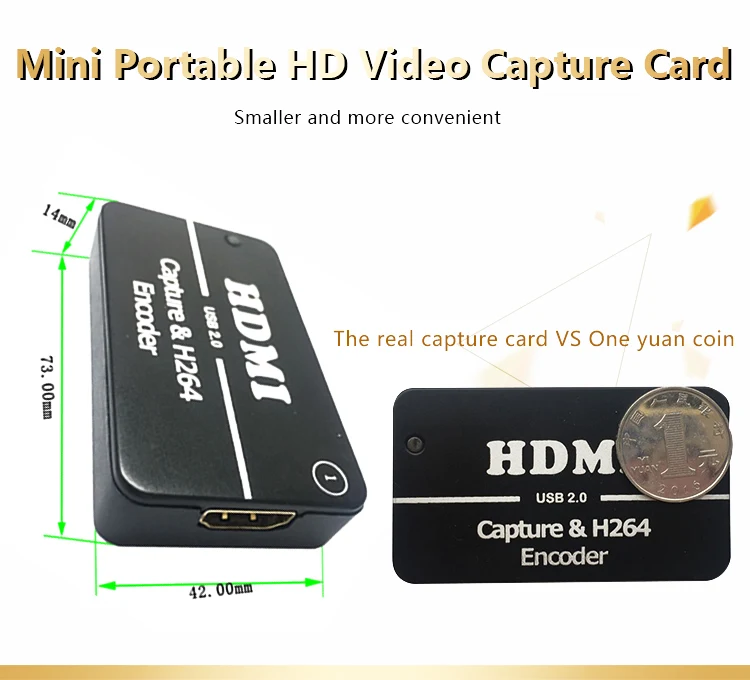 Usb 2.0 dispositivo gravador de vídeo hdmi