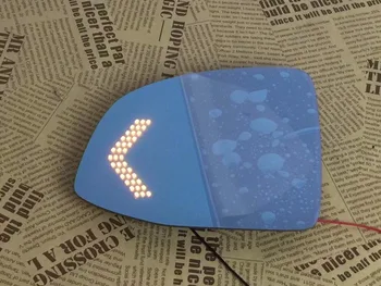 

Osmrk blue rear view mirror for Mercedes-Benz e Class with electric heating, led dynamic side turn signal,anti-glaring