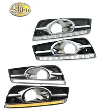 Turn Signal and dimming style Relay 12V car LED DRL Daytime Running Lights for chevrolet cruze 2009 - 2012 with fog lamp hole Turn Signal and dimming style Relay 12V car LED DRL Daytime Running Lights for chevrolet cruze 2009 - 2012 with fog lamp hole