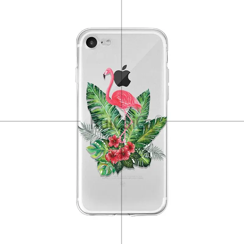 Flamingo Pineapple Flower Green leaf