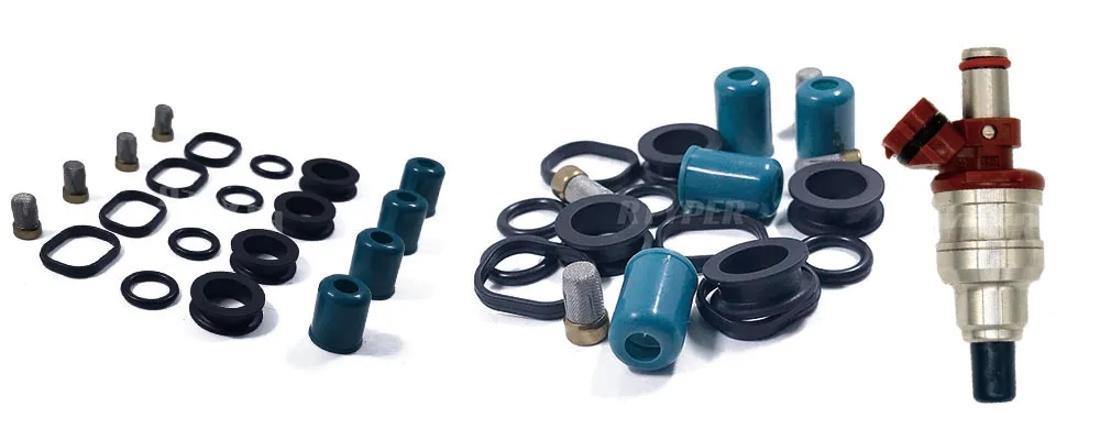 4 Set 23250-50010 23250-74030 INP-062 Fuel Injector Repair Kit 1103 Fit Mitsubishi Mirage Plymouth Colt Vista LEXUS LS400 (8)