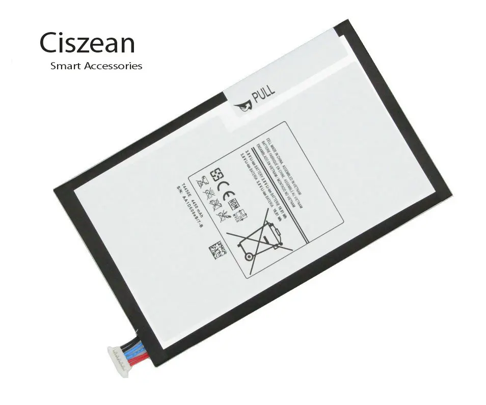 Ciszean 1x4450 мА/ч, T4450E Замена Батарея для samsung Galaxy Tab 3 8,0 T310 T311 T315 SM-T310 SM-T311 E0288 E0396 планшет