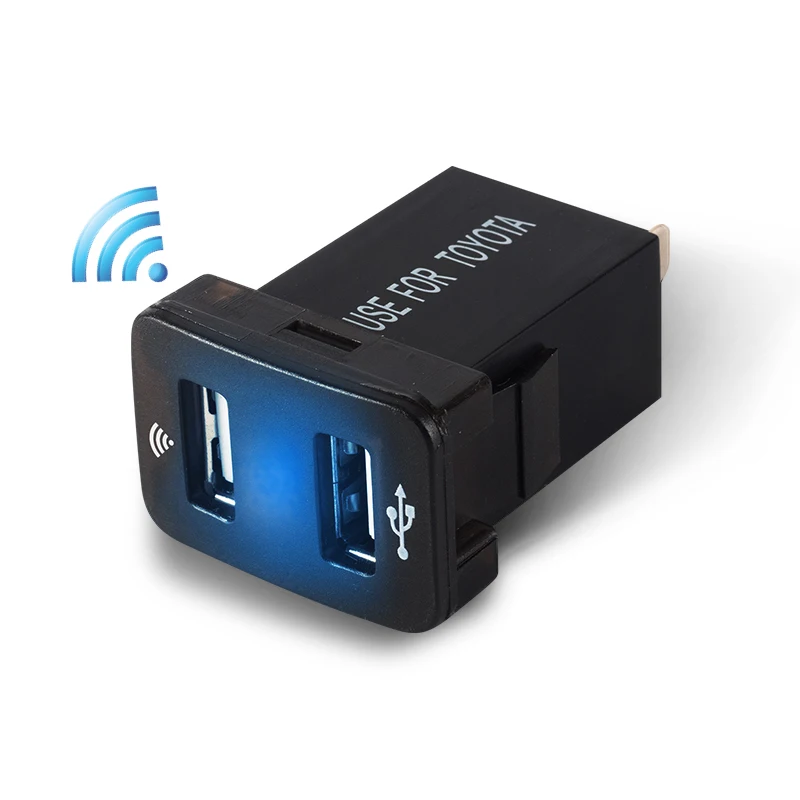 2019 Новое поступление разветвитель гнезда прикуривателя 12В 24В 2 порта USB