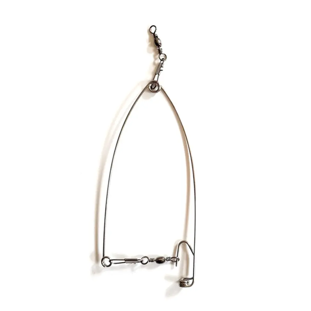 

Stainless Steel Spring Fishing Hook Setter Bait Biting Triggers Hook to Catch Fish Automatically Fish trap
