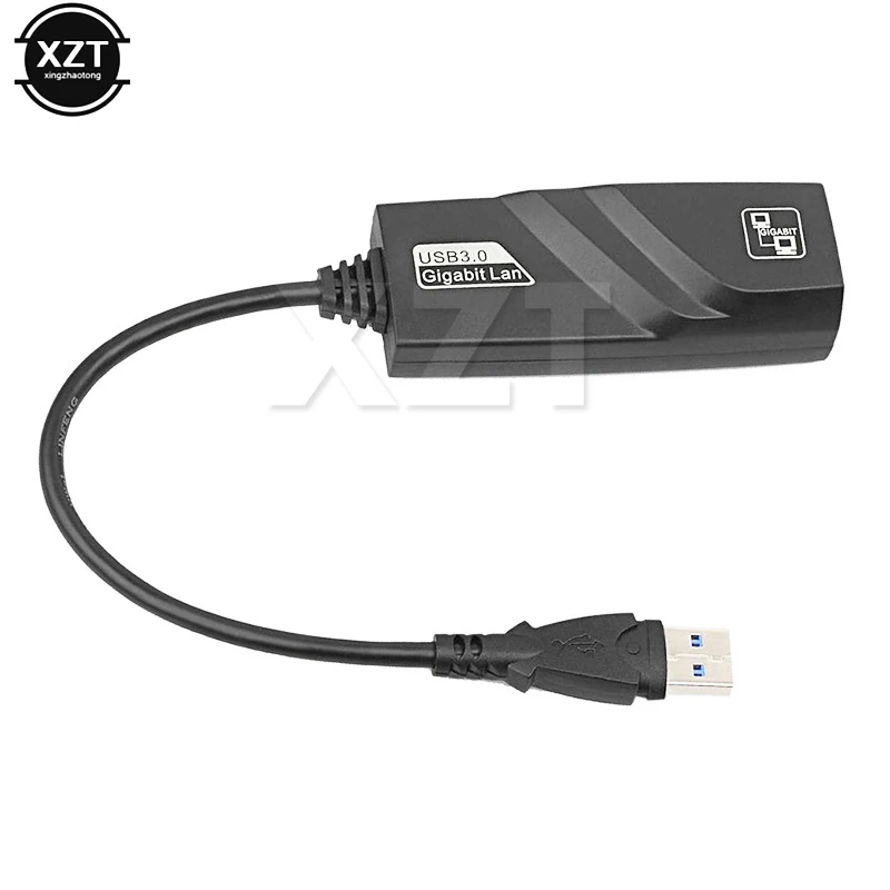 Проводной USB 3,0 к Gigabit Ethernet RJ45 LAN(10/100/1000) Мбит/с сетевой адаптер Ethernet Сетевая карта