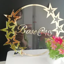 Деревенская деревянная дверь знак имя индивидуальный деревянный Свадебный знак на заказ Baby Shower sigвечерние Nature Party Decor