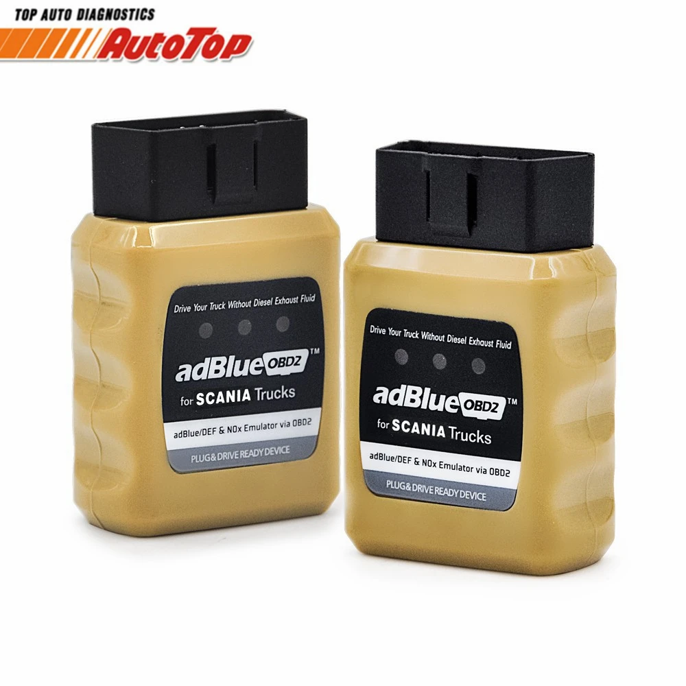 Для SCANIA Trucks Adblue Эмулятор AdblueOBD2 для через OBD2 Ad синий эмулятор поддержка евр4/5 Plug and