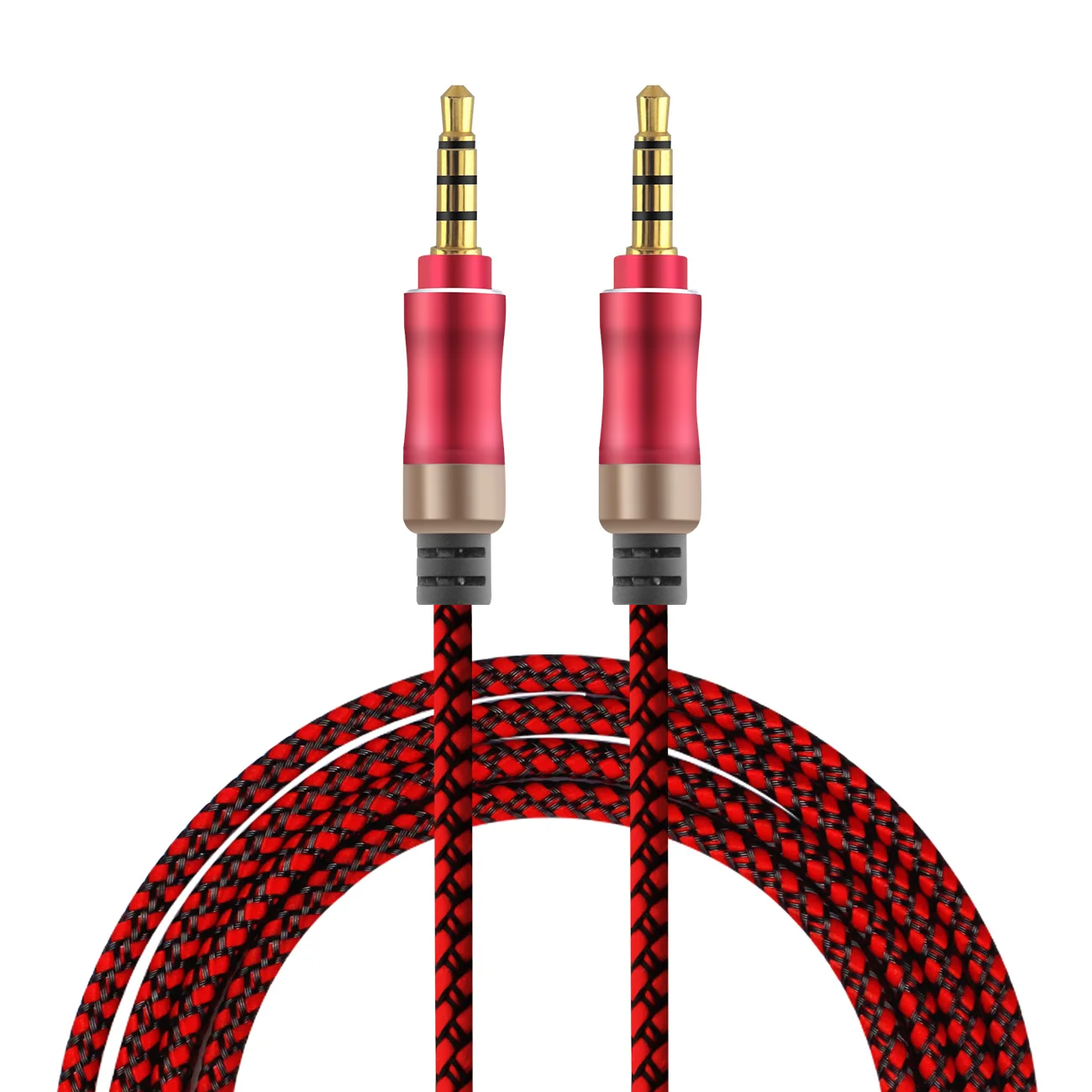 Tonbux 3.5 mm Aux Cable 4 Colors Audio Cable 3.5 mm Jack Male to Male Aux Cable For Car iPhone 7