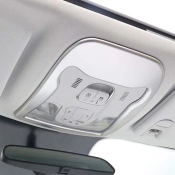 

For Jeep Renegade 2014-2017 2018 ABS Front Head Reading Lights Lamp Cover Interior Reading Light Frame Sticker Car Accessories