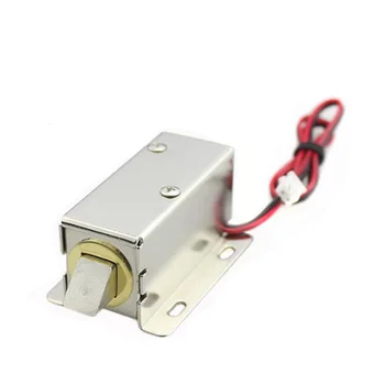 

Electronic Lock Catch Door Gate 12V 0.8A Release Assembly Solenoid Access Control