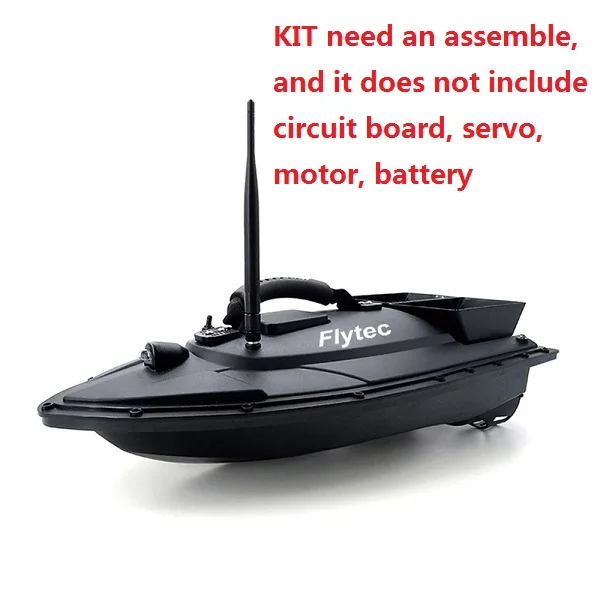 Хит, Flytec 2011-5 рыболокатор, рыболокатор, 1,5 кг, загрузка 500 м, RCl, рыбацкая приманка, лодка 2011-15A, р/у корабль, скоростная лодка, р/у игрушки - Цвет: Black KIT version