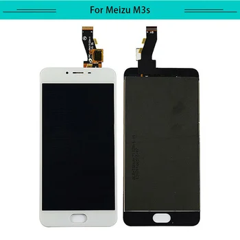 

Tested 1pc For Meizu M3S Full LCD Display Assembly Screen Glass Digitizer Complete Replacement With Free Shipping