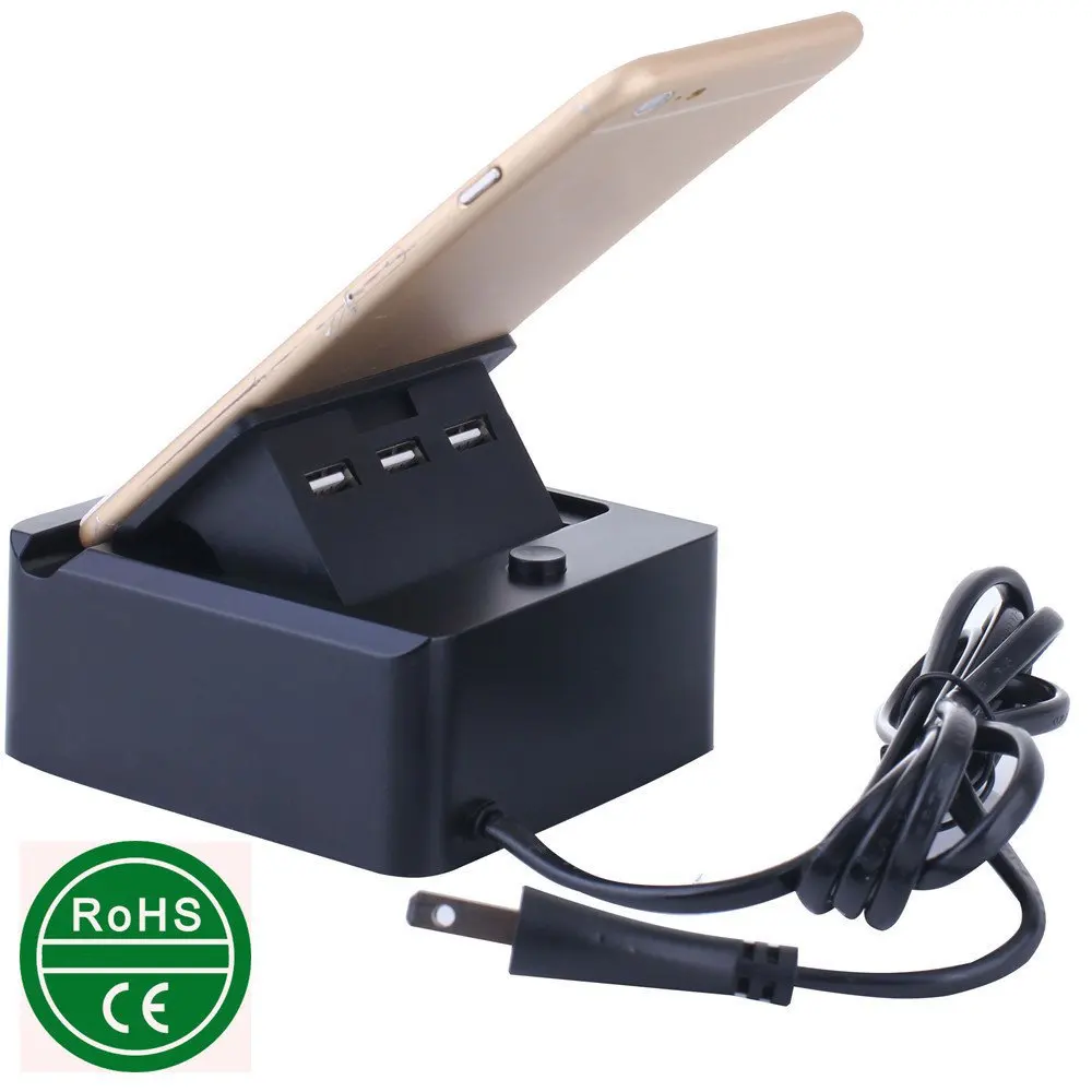 USB Розетка с 3 usb-разъемами для зарядки для офиса и путешествий, многофункциональная, удобная для переноски вилка для США, Великобритании, ЕС