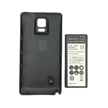 High Capacity 6800 mAh EB-BN910BBK Li-ion Battery + Back Cover for Samsung Galaxy Note 4 N9100 SM-N910H SM-N910C