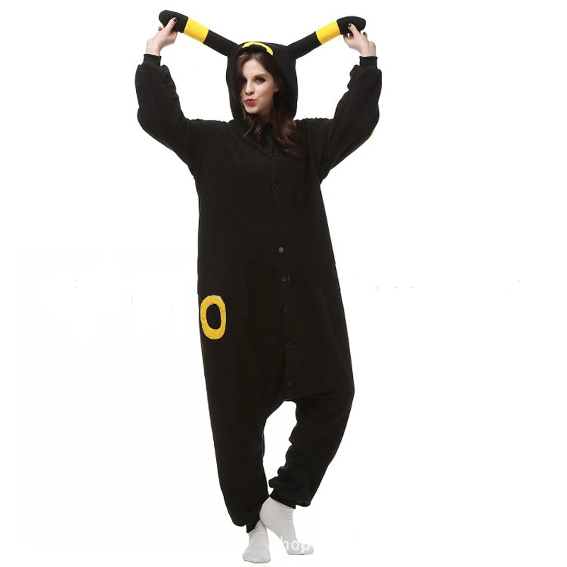 Высокое качество флис взрослых животных пижамы панда Тигр женщин сна Onesie Косплей зимняя Пижама комбинезоны пижамы - Цвет: A