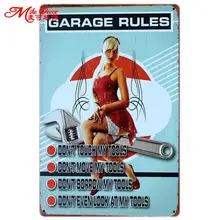 [Mike86] гараж rutles металлический знак Ретро стены искусства творчество в старинном стиле подарок Бар Паб Декор AA-239 заказ смешивания 20*30 см