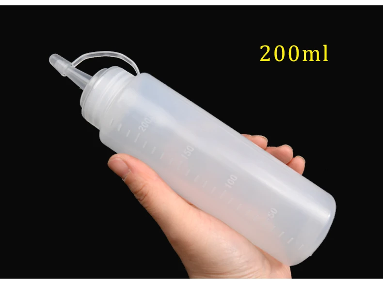 5 шт. аппликатор для клеклеевой бутылки 120 мл/200 мл/350 мл/500 мл пластиковый дозатор для жидкого клея бутылка для бумажного квиллинга ремесло