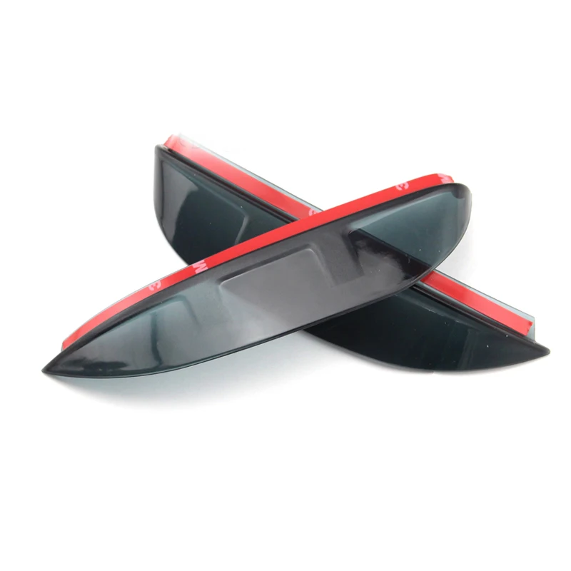 

1 Pair Car Styling Rearview Mirror Eyebrow Rainproof Flexible Blade Protector PVC Accessories For Kia RIO 2012 2013 2014