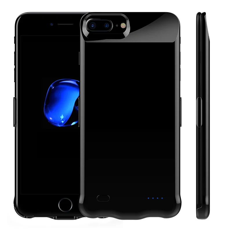 Новое поступление чехол для внешнего аккумулятора iPhone 8 Plus 10000 мАч запасное