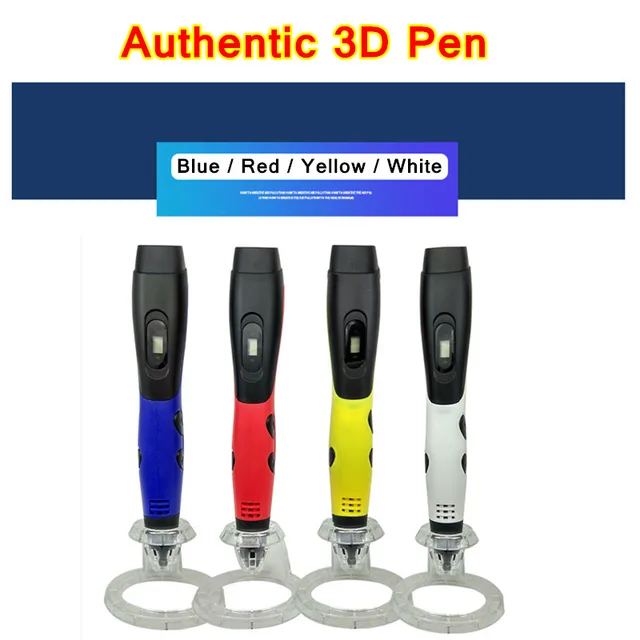 Special Offers 2018 New 3D Pens Best Children's Day Present DIY Gift 3D Pens 3D Painting Pen With Can Add 50M/100m/200m 1.75mm ABS/PLA Filament