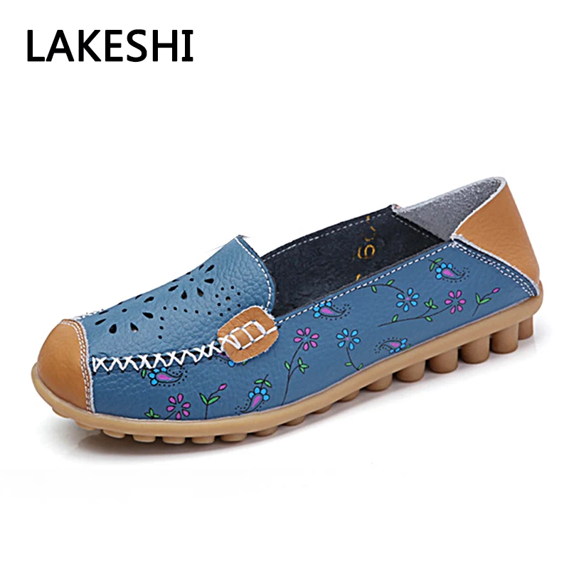

2019 New Women Shoes Fashion Women Flats Comfortable Loafers Women Soft Oxford Shoes Women Casual Shoes Mother Plus Size 35 46
