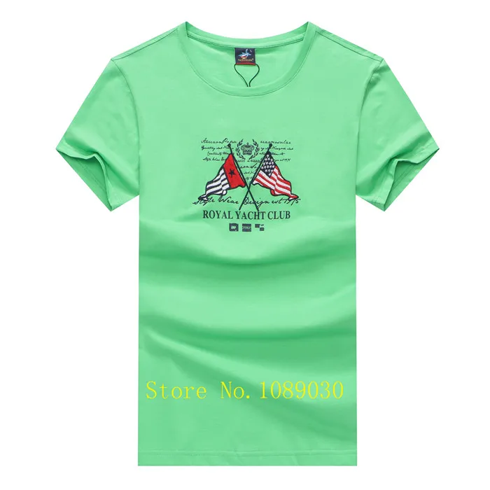 Мужские футболки Летняя Повседневная хлопковая дышащая Футболка мужская брендовая одежда Tace& Shark забавная уличная Мужская футболка с акулой - Цвет: 5901-GREEN