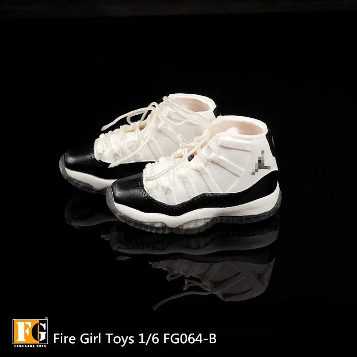 1/6 FG064 Мужская Спортивная обувь модель Баскетбольная обувь полые внутри для 12 дюймов фигурки