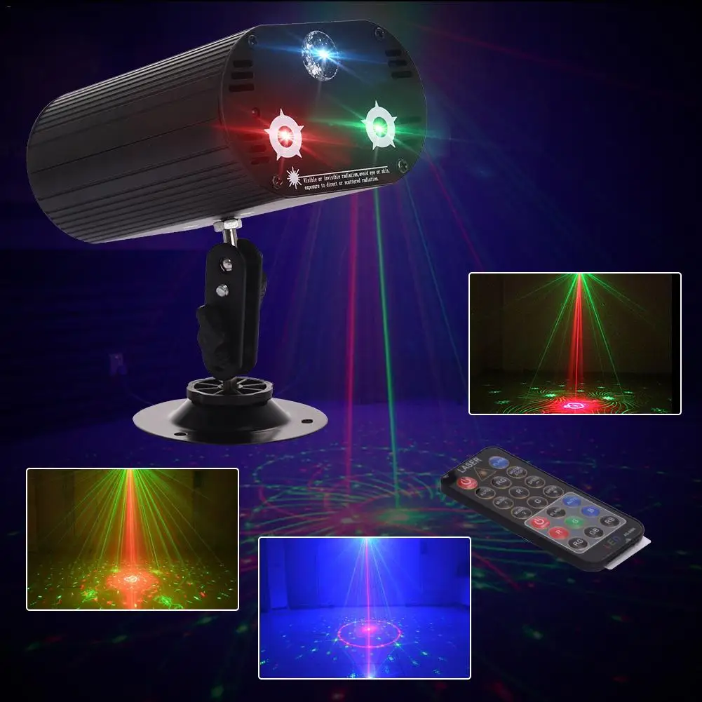 

DJ Laser Stage Light 36 In One Projector LED Stage Effect Lighting For Disco Light Xmas Party
