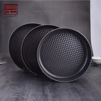 

1pcs Round Cake Tin Set Non-Stick Spring Form Loose Base Baking Pan Tray Metal Oven Baking Trays Cake Mold Tray Baking Dish