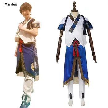

Anime Hizamaru Costume Musical: Touken Ranbu Hizamaru Cosplay Touken Danshi Carnival Halloween Uniform Full Set Custom