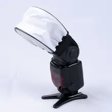 Универсальный мягкий рассеиватель вспышки камеры портативный тканевый софтбокс для вспышки светоотражающий чехол для Canon Nikon аксессуары для вспышки
