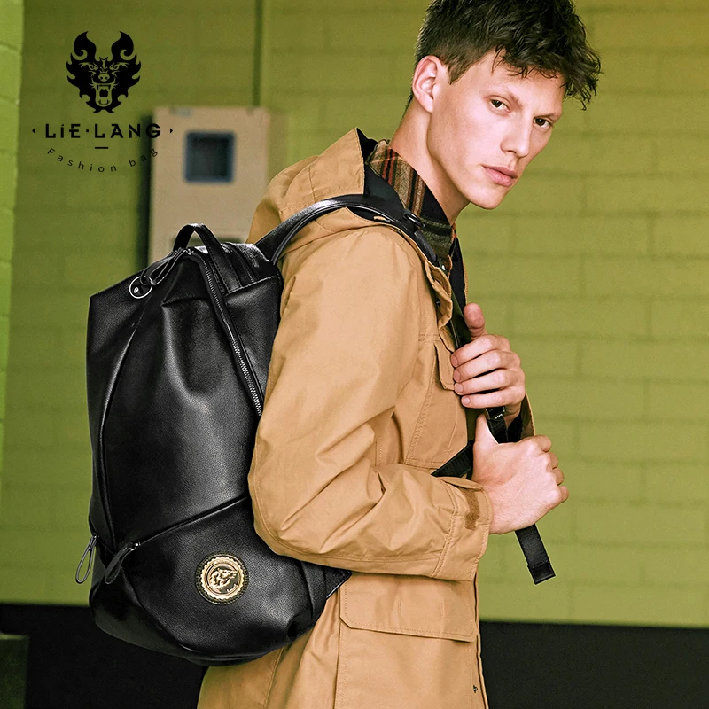Lielang nuevo diseño hombres mochila impermeable de gran capacidad de 15.6 pulgadas laptop bag mochila hombres Mochilas y bolsas para el colegio mochila masculina